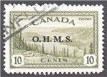 Canada Scott O6 Used F